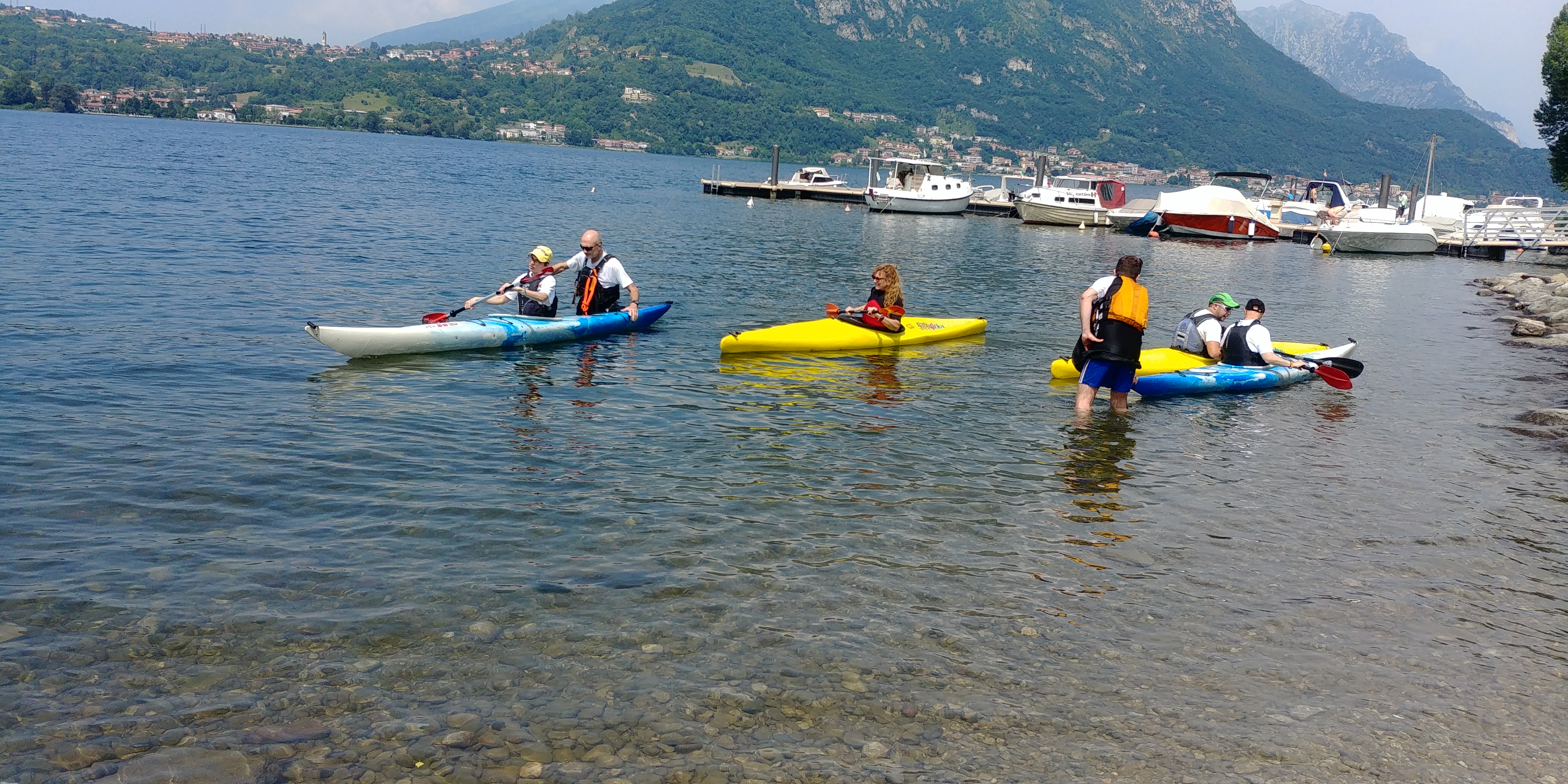 In Kayak a Vercurago